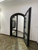 Forest Style Wedding Arch Wooden Frame Outdoor Lawn Crescent Opening Door Indoor Photography Wedding Flower Door