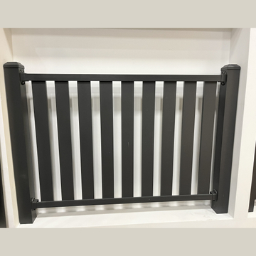 Customized Aluminium Railing Roof Edge Fall Protection Safety Railing Roof Rail 