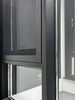 Aluminium Clad Wood Indoors Casement Window for Exterior Door