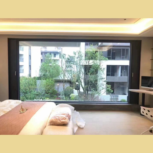 Double Swing French Casement Window Grey Aluminum Glass Casement Windows Galaxy 108
