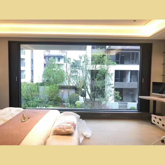 Double Swing French Casement Window Grey Aluminum Glass Casement Windows Galaxy 108