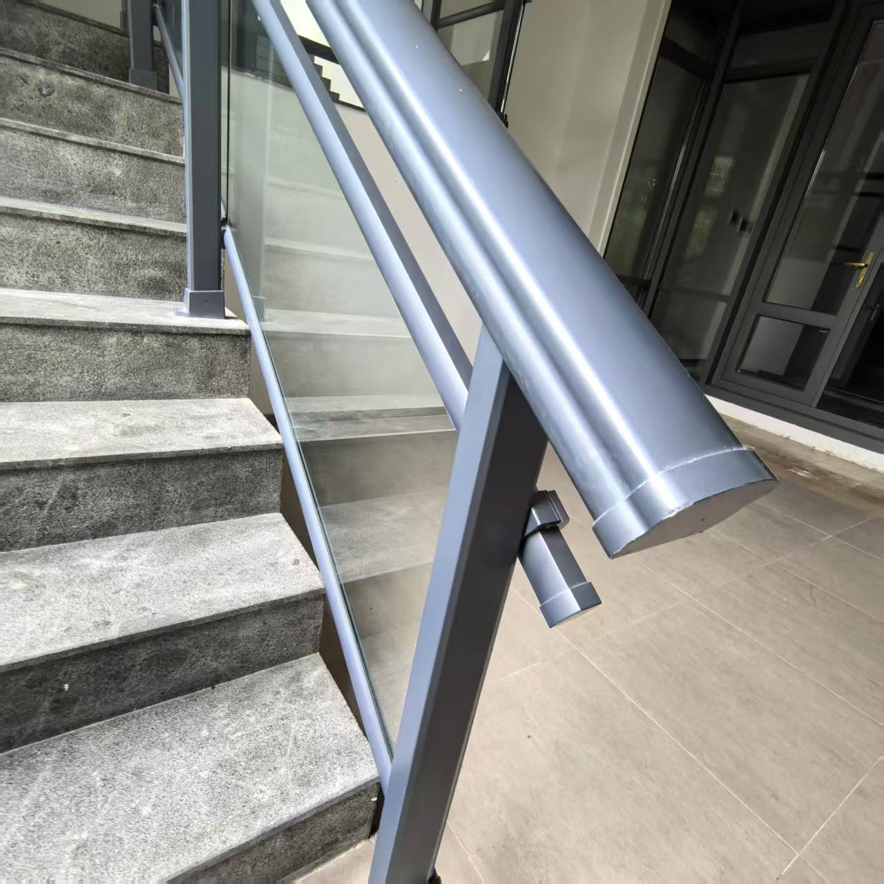 glass railing