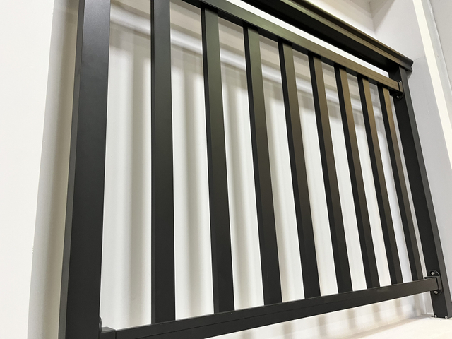 Garden Deck Balcony Stair Railing Aluminium Alloy Railing of Bracket-Square