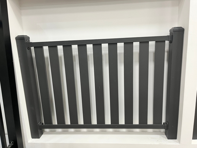 Customized Aluminium Railing Roof Edge Fall Protection Safety Railing Roof Rail 