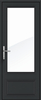 Aluminium Alloy Glass Entry Door for Villa and Apartment