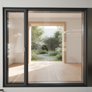 North American NFRC Thermal Break Black Aluminum Windows Aluminum Tilt And Turn Windows 