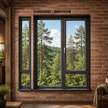 Hurricane-Grade Thermal Break Tilt-Turn Windows