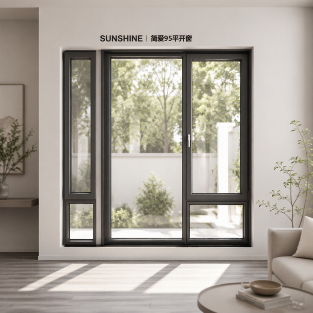 Hurricane-Grade Thermal Break Tilt-Turn Windows