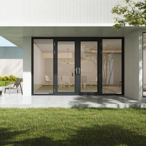 Aluminium Alloy Glass Entry Door for Villa and Apartment
